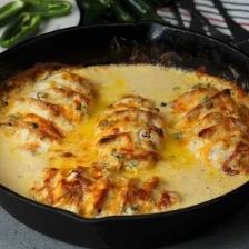 Jalapeño Popper Hasselback Chicken Recipe Page