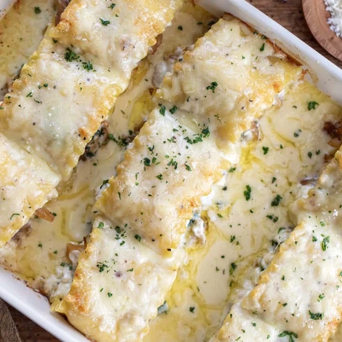 French Onion Lasagna Roll-Ups Image