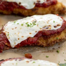 Crispy Chicken Parmesan Recipe Page