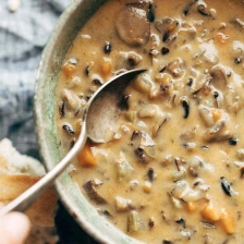 Instant Pot Wild Rice Soup Recipe Page