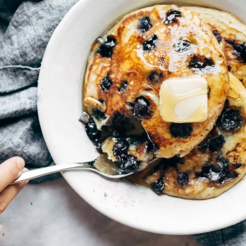 Fluffiest Blueberry Pancakes Image