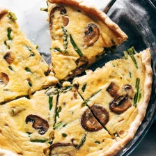 Springy Vegetable Quiche Recipe Page