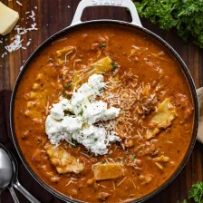 Lasagna Soup Recipe Page