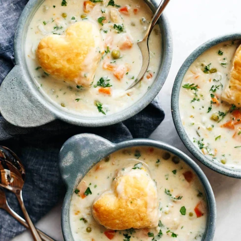 Slow Cooker Chicken Pot Pie Soup Image