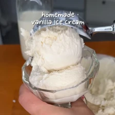 Homemade Vanilla Ice Cream Recipe Page