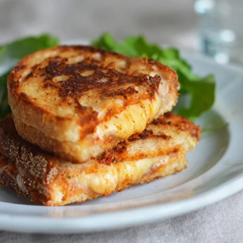 Grilled Cheese Sandwiches with Sun-Dried Tomato Pesto Image