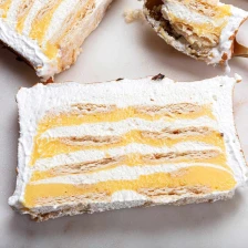 This Vibrant Icebox Cake Tastes Exactly Like a Lemon Meringue Pie Recipe Page