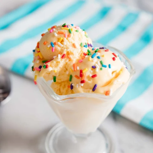 No-Churn Vanilla Ice Cream Recipe Image