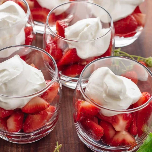 Strawberries Romanoff Image