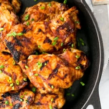 Juicy Barbecued Chicken Thighs Recipe Recipe Page