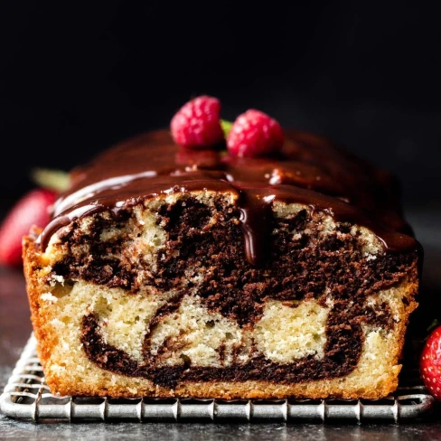 Marble Loaf Cake Image