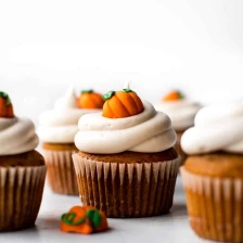 Pumpkin Cupcakes with Cream Cheese Frosting Recipe Page