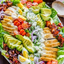 Cobb Salad with the Best Cobb Salad Dressing Recipe Page