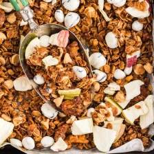 Apple Cinnamon Granola Recipe Page