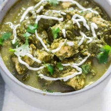 Instant Pot Chicken Saag Recipe Page