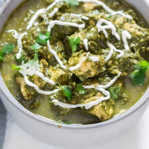 Instant Pot Chicken Saag Image