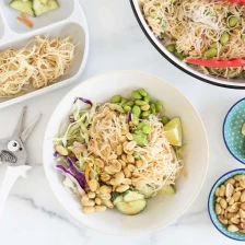 Quick Rice Noodle Salad Recipe Page