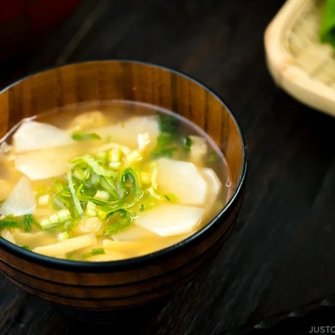 Vegetable Miso Soup Image