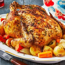 Dutch Oven Roast Chicken Recipe Page