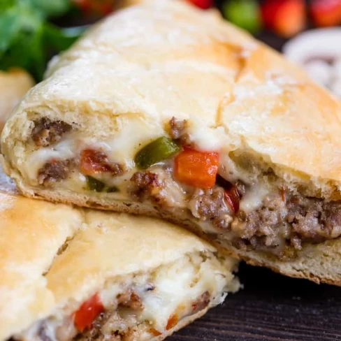 Sausage and Cheese Calzone Image