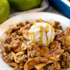 Best Ever Apple Crisp Recipe Page