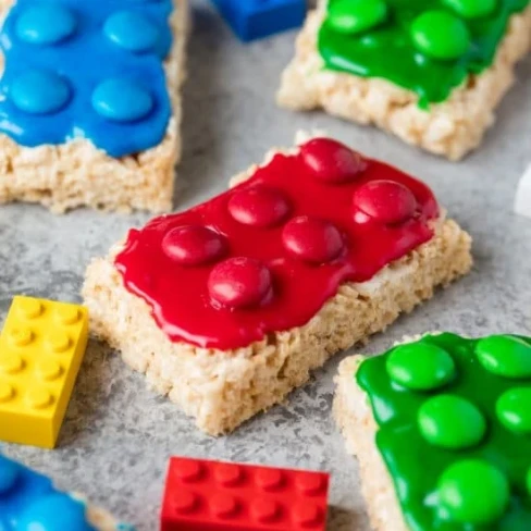 Lego Rice Krispie Treats Image