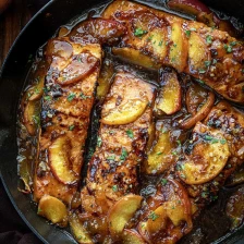 Bourbon Peach Roasted Salmon Recipe Page