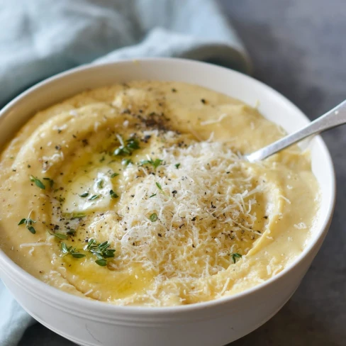 Creamy Butternut Squash Polenta Image