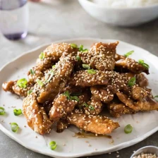 Easy Chinese Honey Sesame Chicken Recipe Page