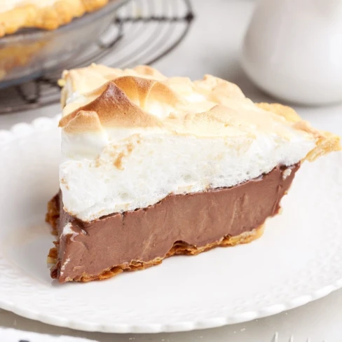 Chocolate Meringue Pie Image