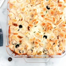 Cheesy Tuna Casserole Recipe Page