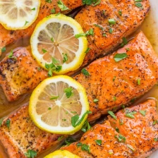 Pan Seared Salmon with Lemon Butter Sauce (VIDEO) Recipe Page