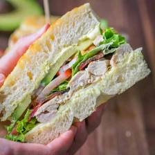 Chicken Bacon Avocado Sandwich Recipe Page