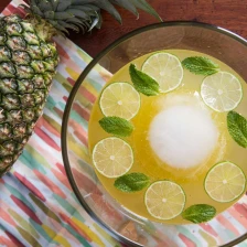 Isla Bonita Punch (Sparkling Pineapple-Rum Punch) Recipe Recipe Page
