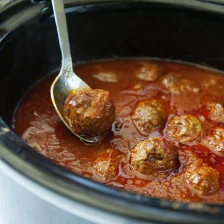 Slow Cooker Meatballs In Tomato Sauce Recipe Page