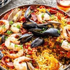 Seafood Paella Recipe Page