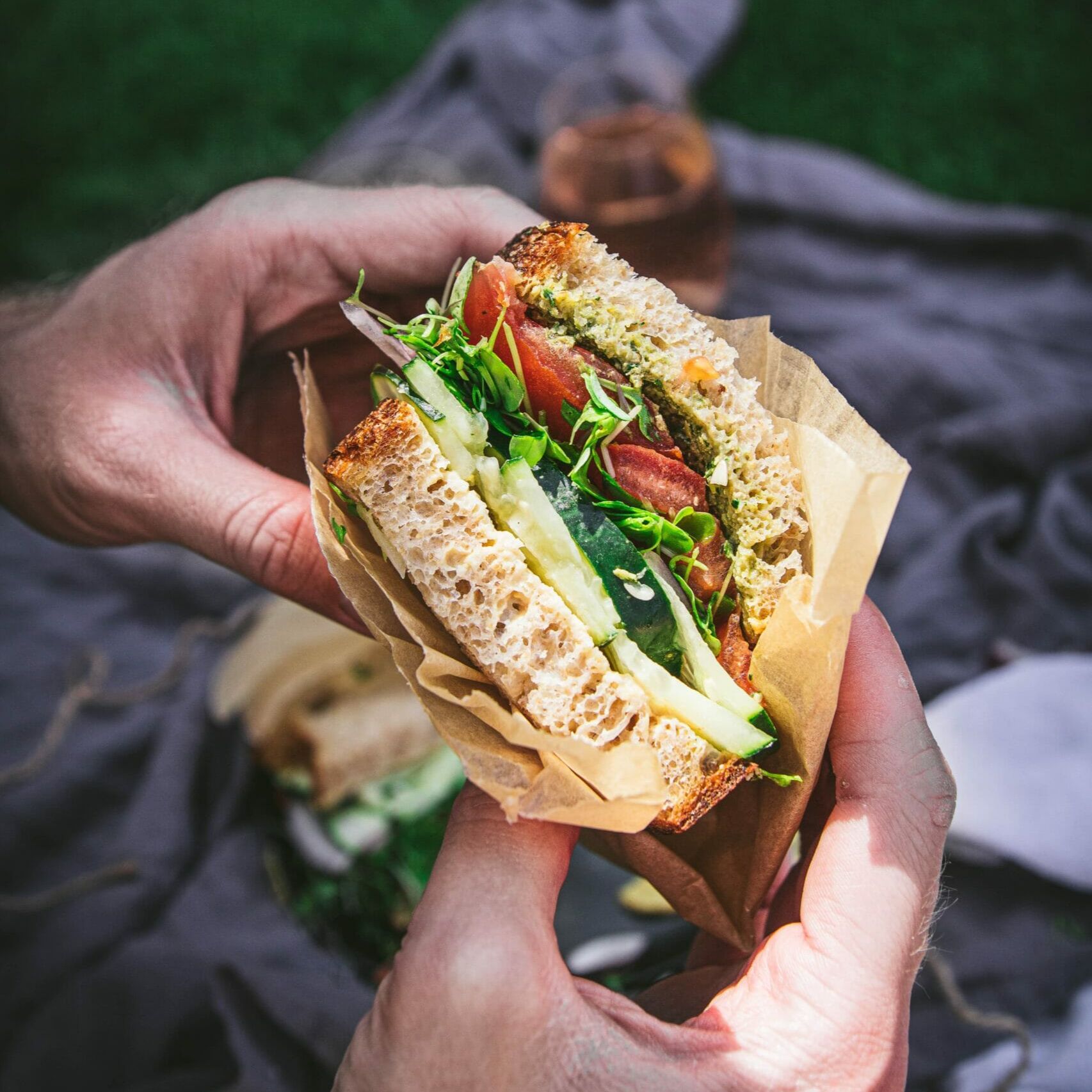 The Ultimate California Veggie Sandwich Image