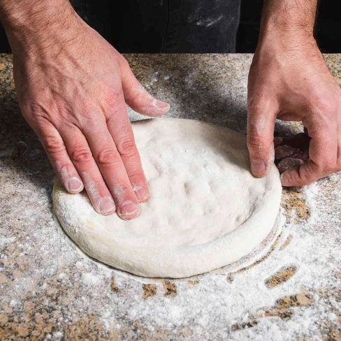 Outdoor Pizza Oven Pizza Dough Image