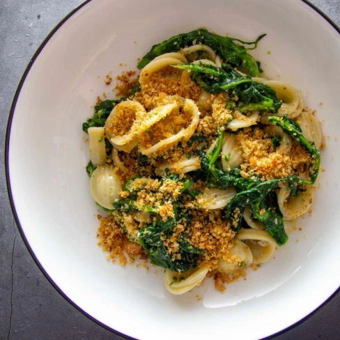 Orecchiette con le Cime di Rapa (Apulian Orecchiette With Broccoli Rabe) Recipe Image