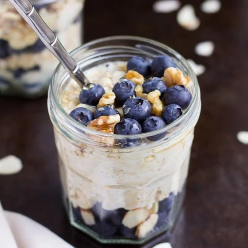 Simple Vegan Overnight Oats Image