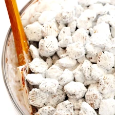 Puppy Chow (a.k.a. “Muddy Buddies”) Recipe Page