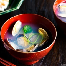 Japanese Clear Clam Soup (Ushiojiru) Recipe Page