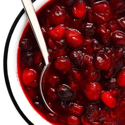 Maple Cranberry Sauce Image