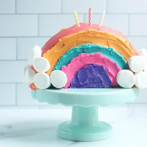 Favorite Rainbow Cake (for Kids Birthdays) Image