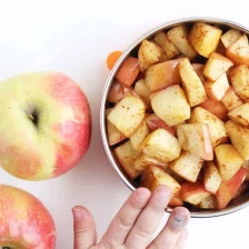 Simple Sauteed Apples with Cinnamon Recipe Page