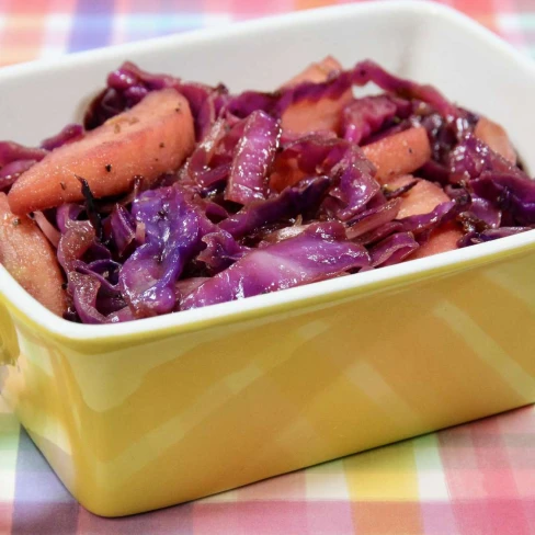 Sauteed Cabbage And Apples Image