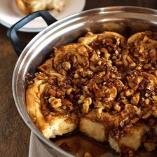 Caramel Rolls With Apples And Walnuts Recipe Page