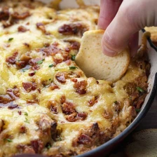 Caramelized Onion And Bacon Dip Recipe Page