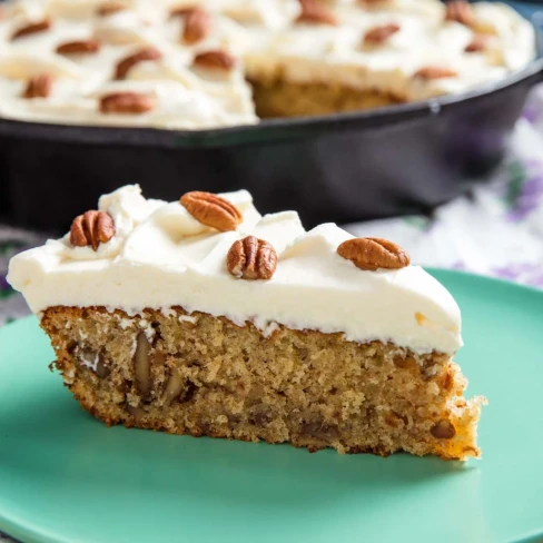 Hummingbird Skillet Cake Recipe Image