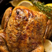 Lemon Garlic Slow Cooker Roast Chicken Recipe Page